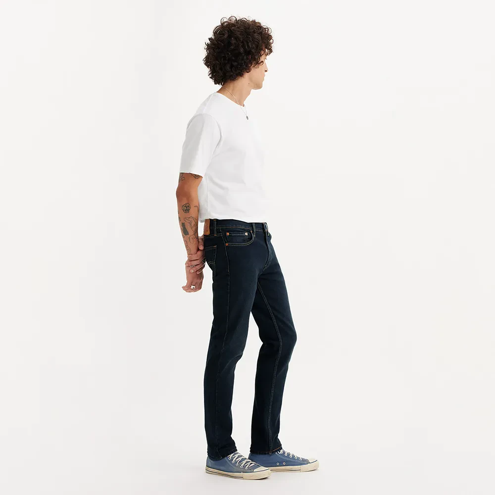 LEVI'S MEN'S 511 SLIM JEANS - DARK INDIGO-FLAT FINISH