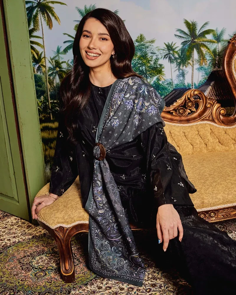 MAYANG KURUNG SET - BLACK