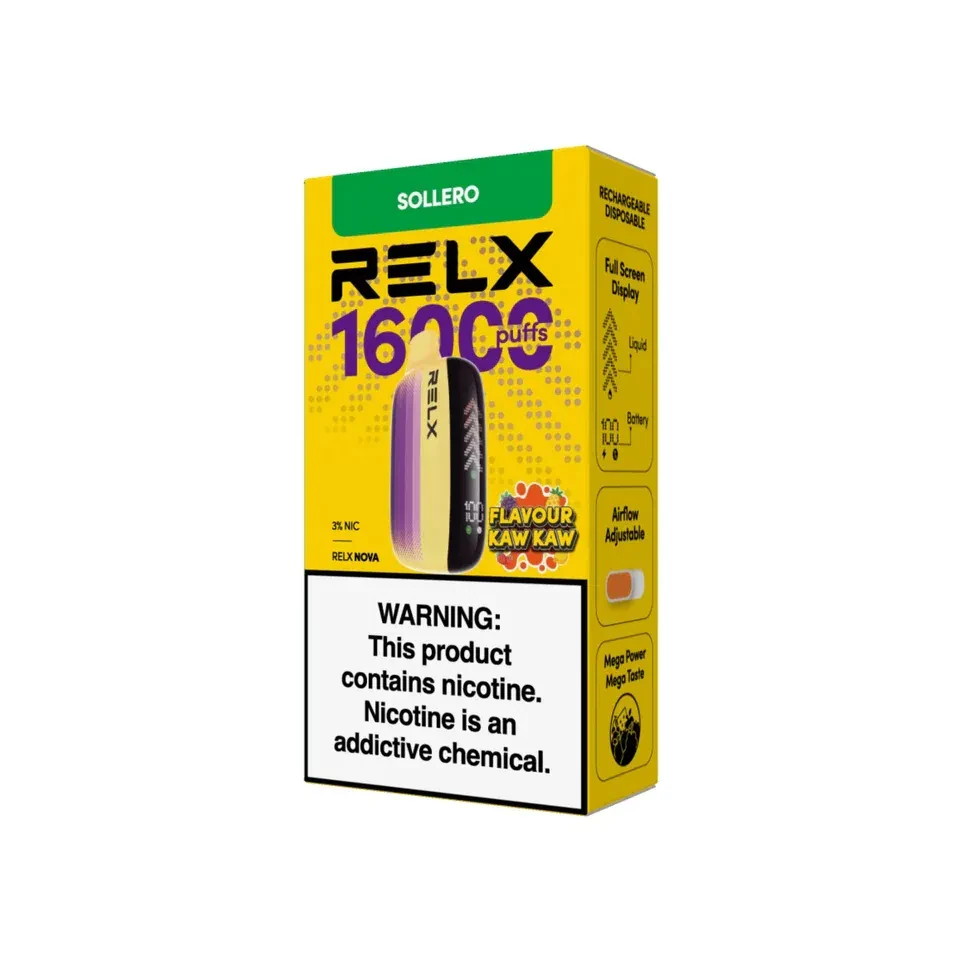 RELX NOVA 16000 FLAVOUR KAW KAW