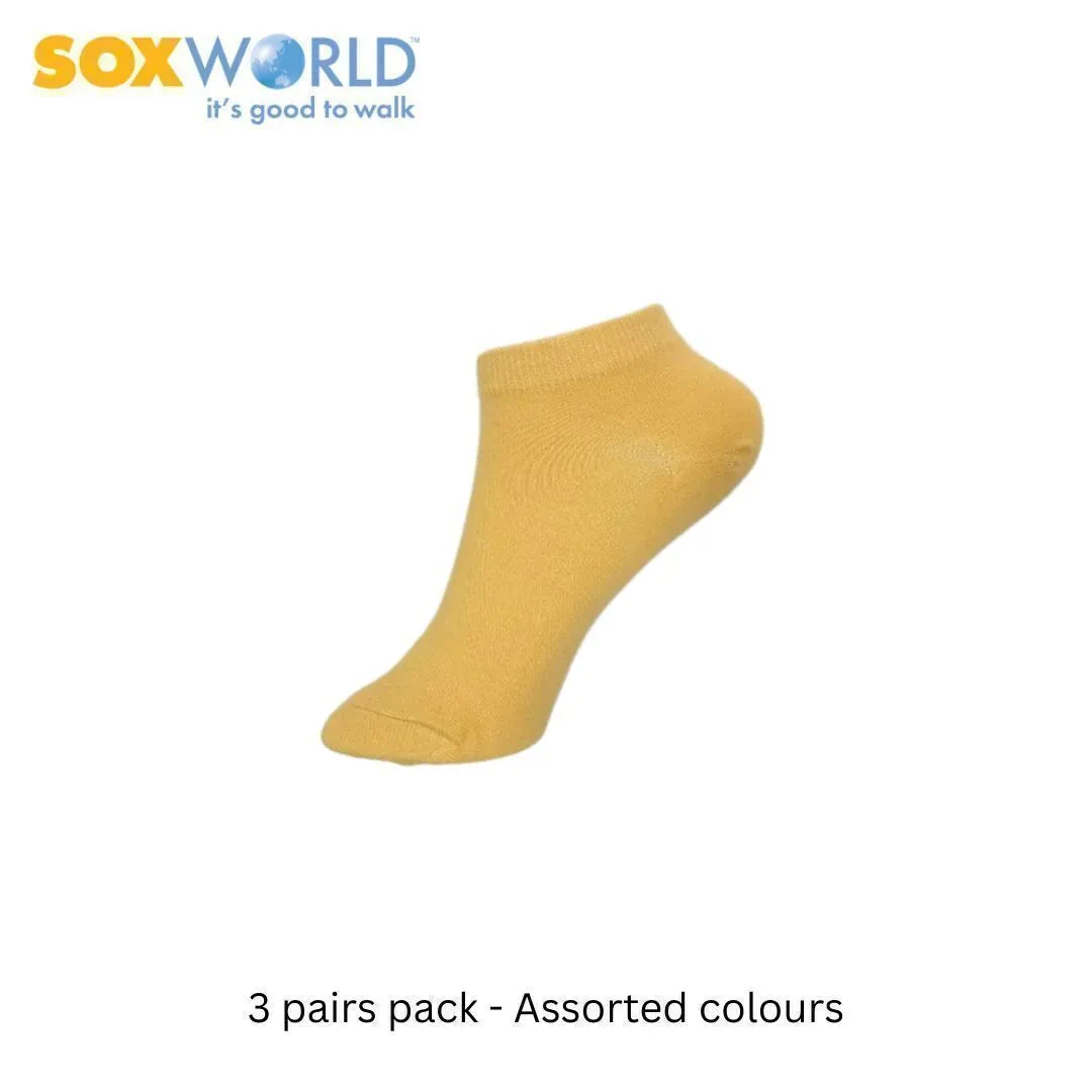 SOXWORLD LADIES SOCKS (3 PAIRS) 19-408