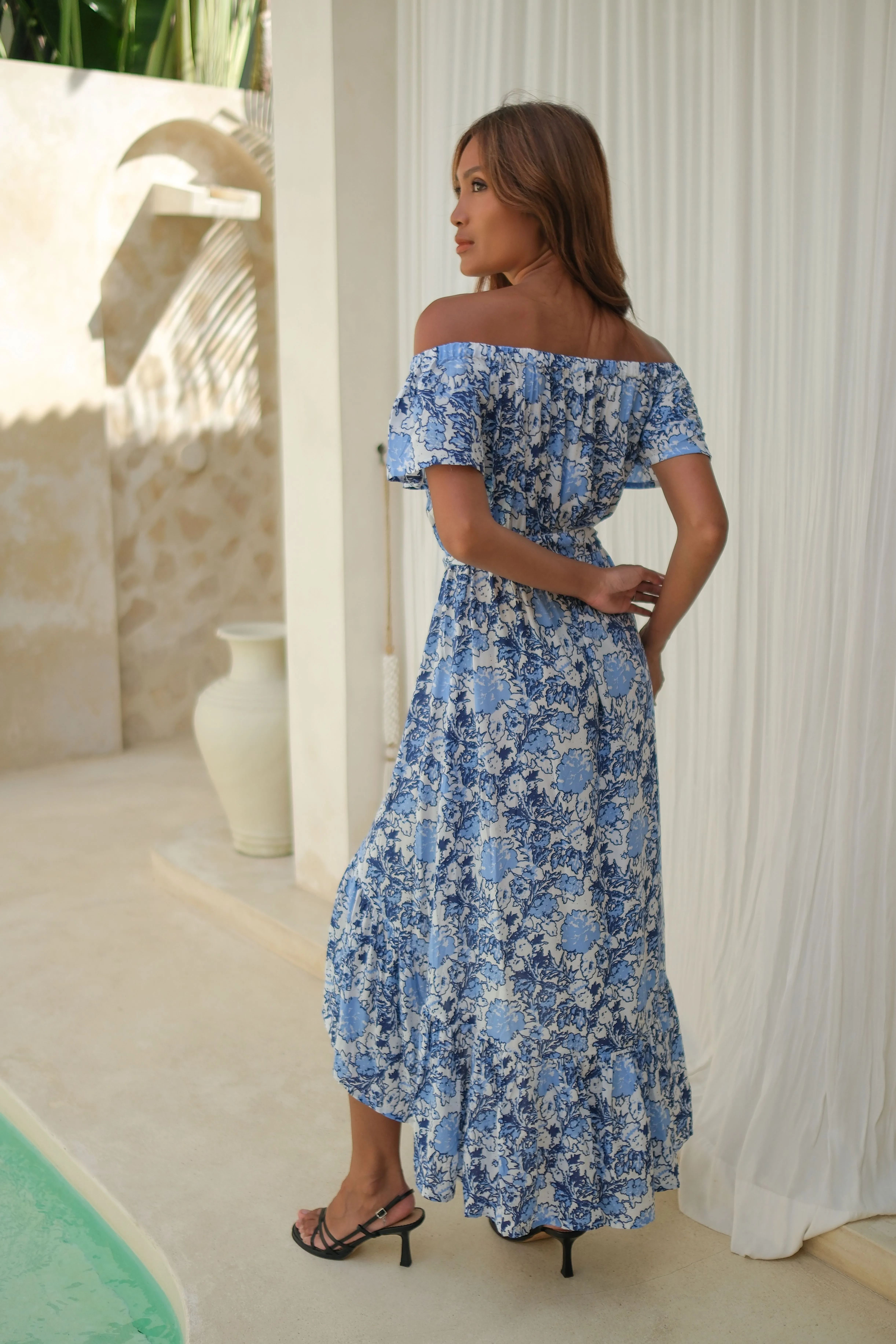 MERRISA DRESS FLOWER RASER