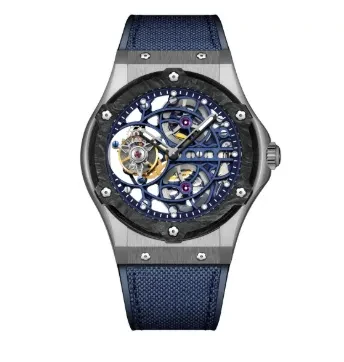 CARBON FIBER BEZEL WITH TITANIUM ALLOT CASING 1918