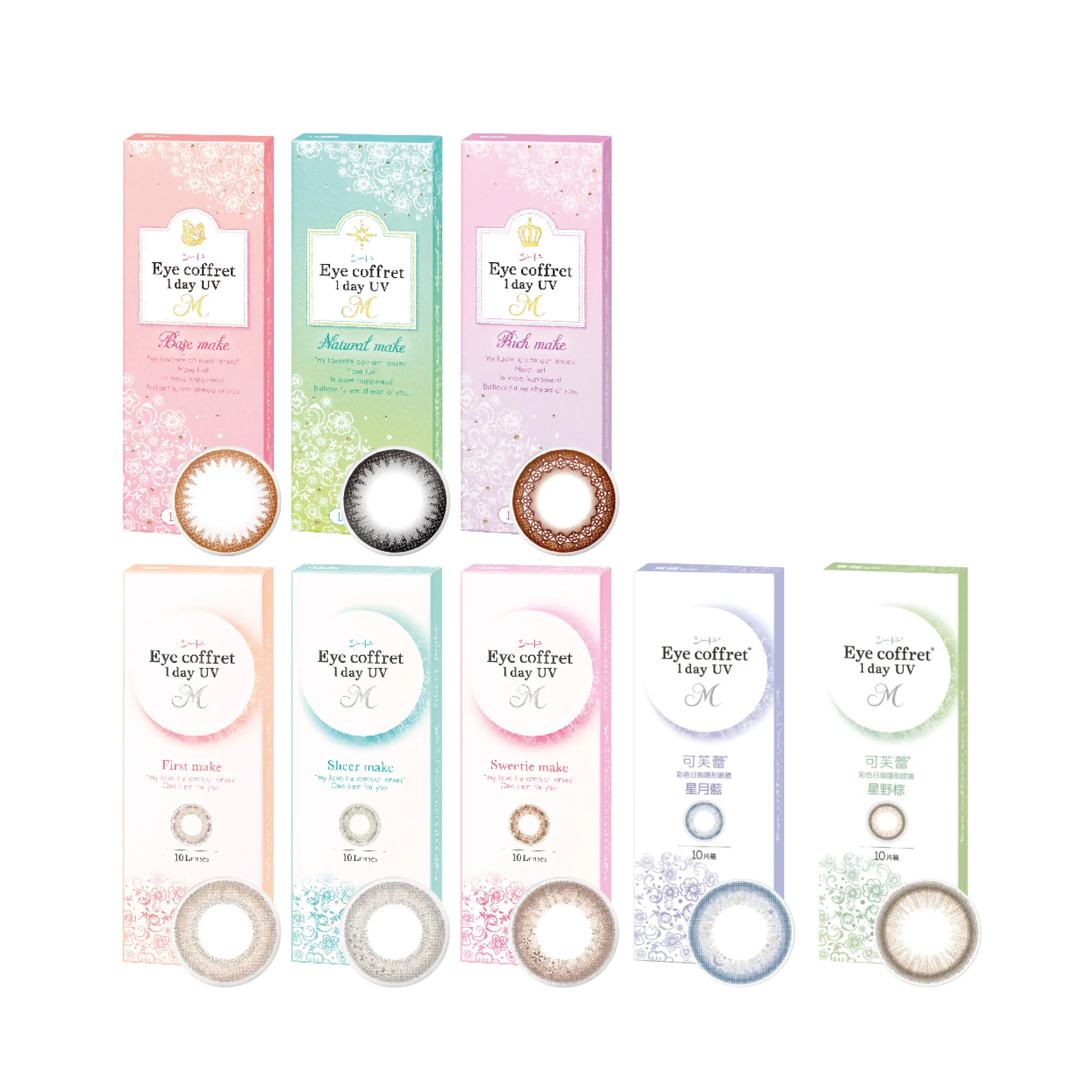 SEED EYE COFFRET 1 DAY UV M