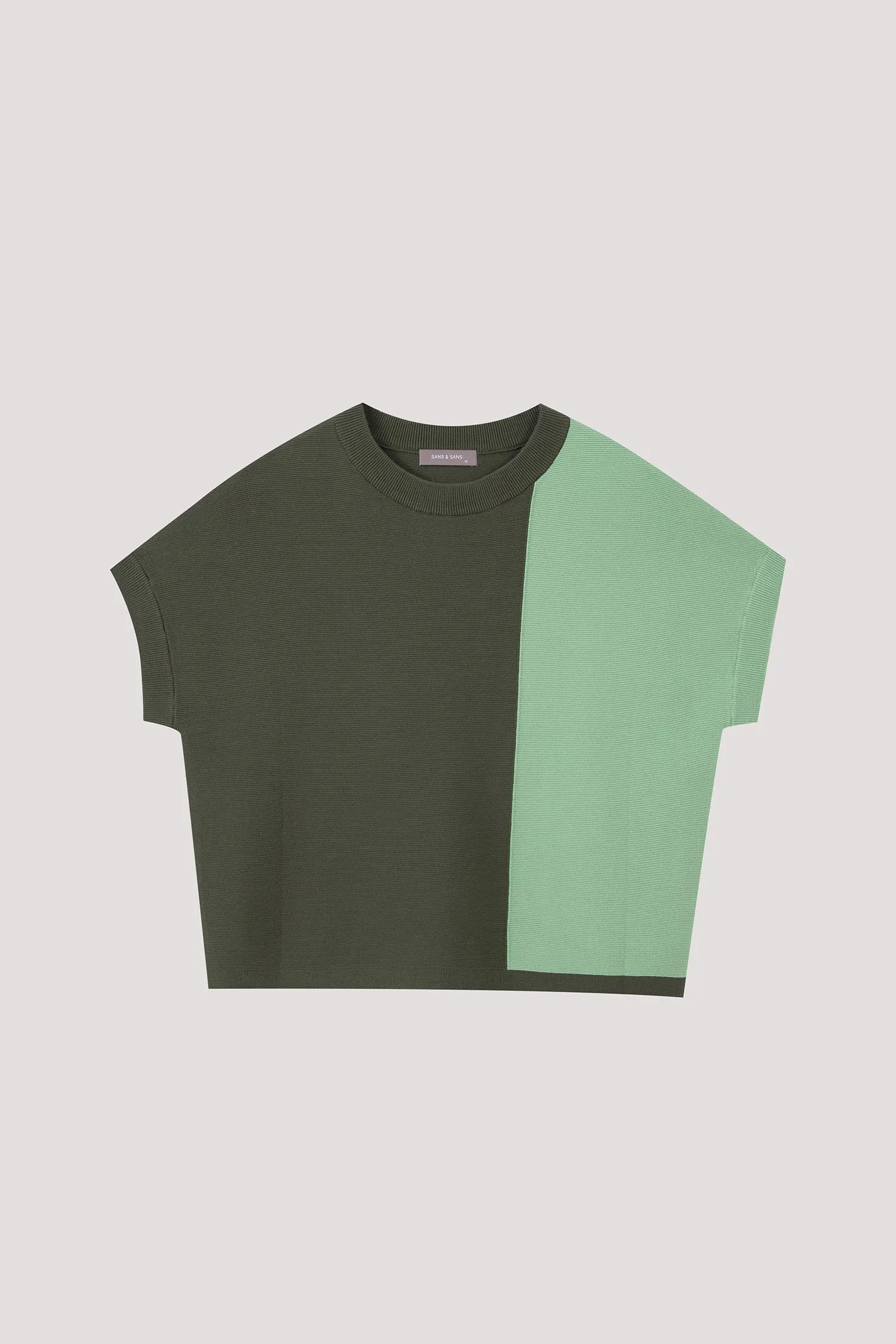 COLOR BLOCK SWEATER
