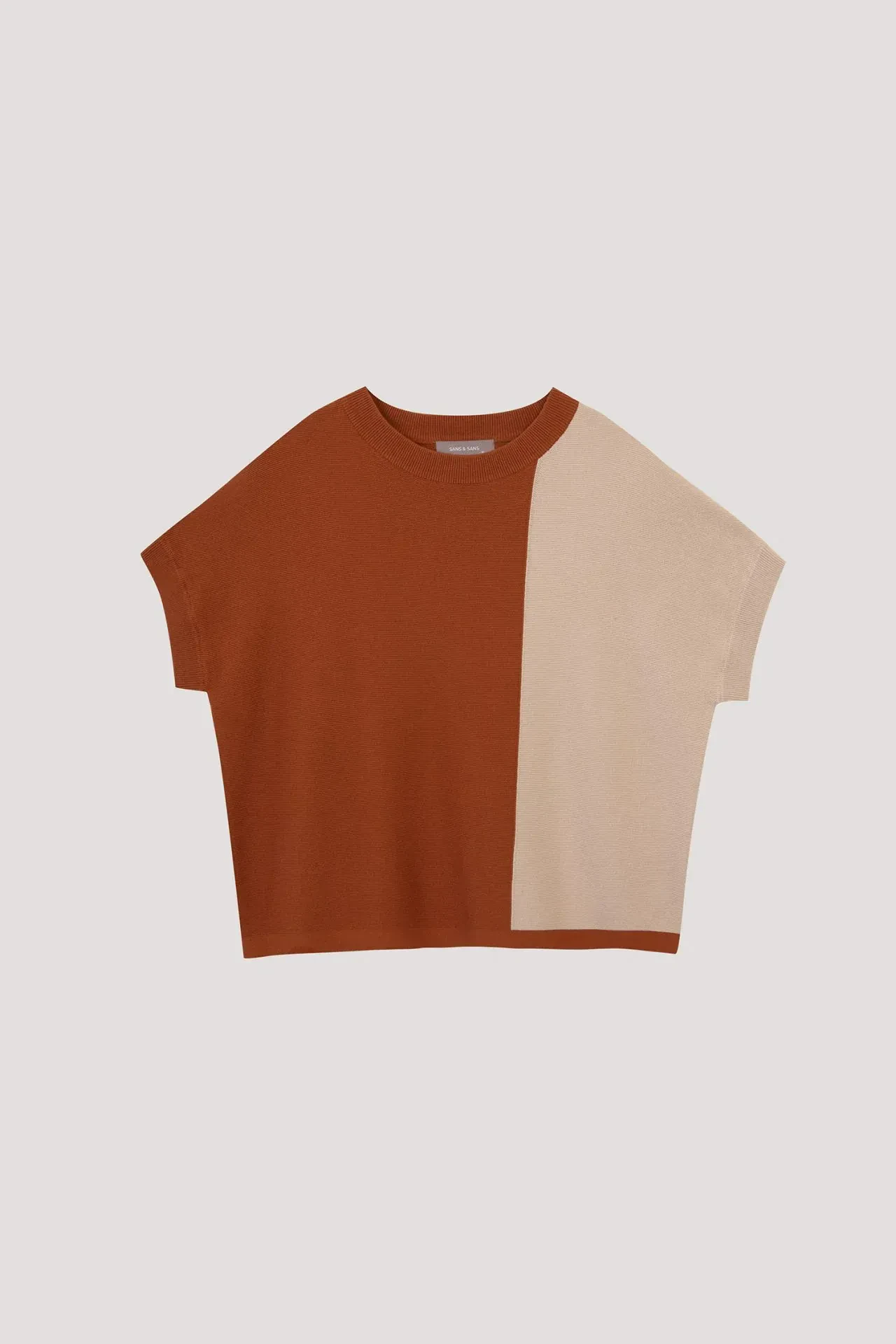 COLOR BLOCK SWEATER