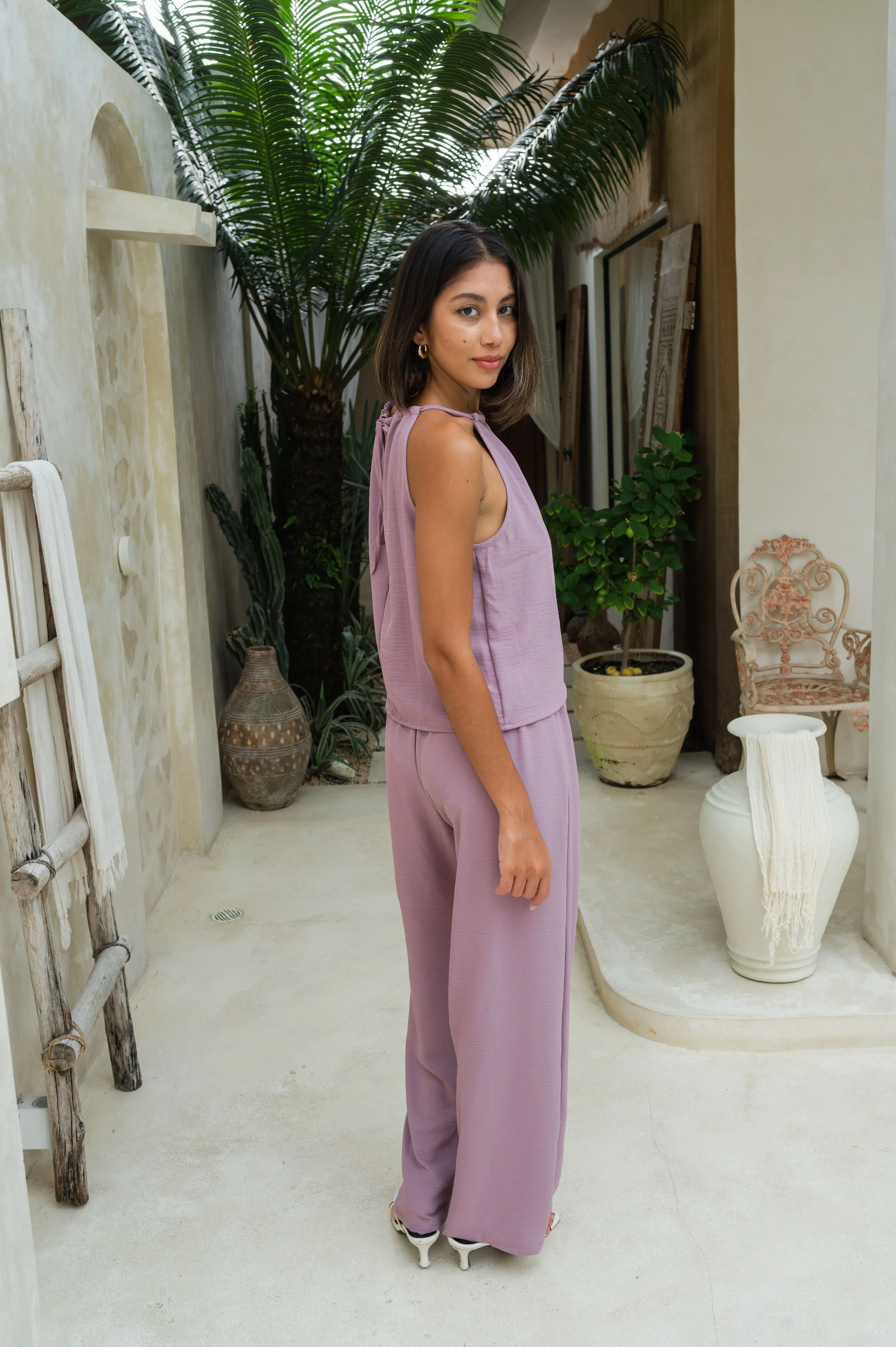 AVERY PANTS  PURPLE